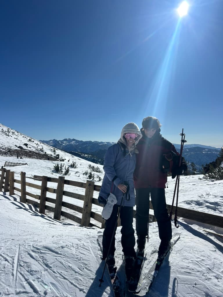 Skiing